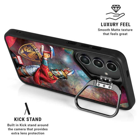 Marvel Star-Lord Cosmic Commander Galaxy S25 Kickstand Case